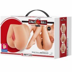 Comprar CRAZY BULL - ROLONDA TRASERO CON VAGINA Y ANO REALÍSTICOS NATURAL al mejor precio - Envíos Discretos