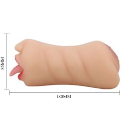 Comprar CRAZY BULL - SARAH MASTUBADOR EN FORMA DE VAGINA DOBLE ENTRADA al mejor precio - Envíos Discretos