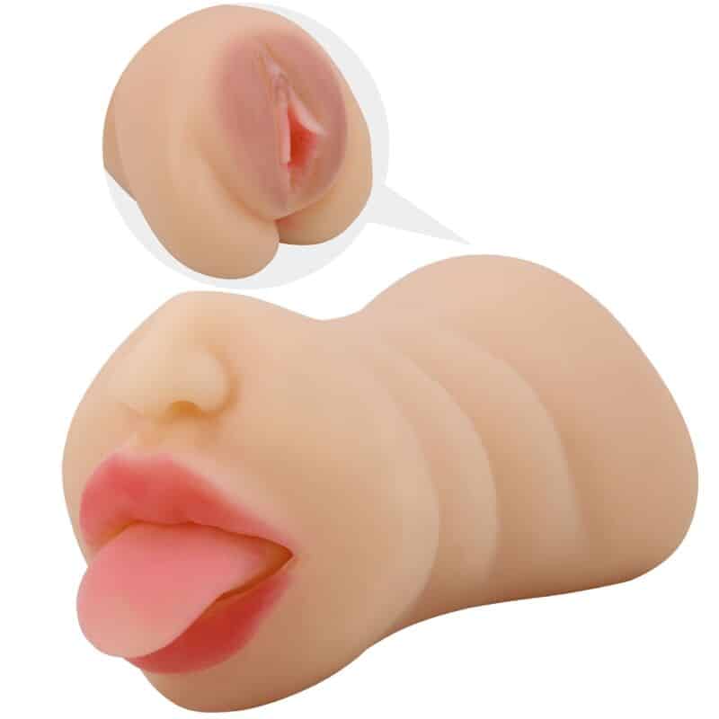 CRAZY BULL - SARAH MASTUBADOR EN FORMA DE VAGINA DOBLE ENTRADA - piKanteo | Despierta tu lado más piKante Comprar CRAZY BULL - SARAH MASTUBADOR EN FORMA DE VAGINA DOBLE ENTRADA al mejor precio - Envíos Discretos