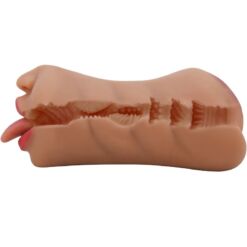 Comprar CRAZY BULL - SARAH MASTURBADOR DOBLE BOCA & VAGINA NATURAL al mejor precio - Envíos Discretos