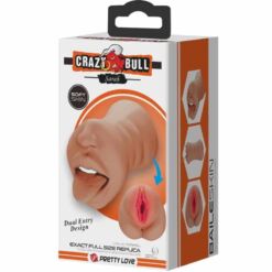 Comprar CRAZY BULL - SARAH MASTURBADOR DOBLE BOCA & VAGINA NATURAL al mejor precio - Envíos Discretos