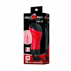 Comprar CRAZY BULL - VAGINA CON BASE MASTURBADOR VOZ al mejor precio - Envíos Discretos