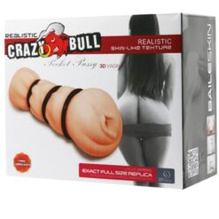 Comprar CRAZY BULL - VAGINA MASTURBADOR CON ANILLOS al mejor precio - Envíos Discretos
