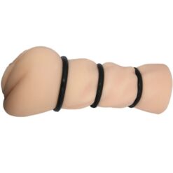 Comprar CRAZY BULL - VAGINA MASTURBADOR CON ANILLOS al mejor precio - Envíos Discretos