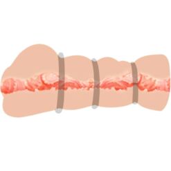 Comprar CRAZY BULL - VAGINA MASTURBADOR CON ANILLOS al mejor precio - Envíos Discretos