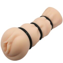 Comprar CRAZY BULL - VAGINA MASTURBADOR CON ANILLOS al mejor precio - Envíos Discretos