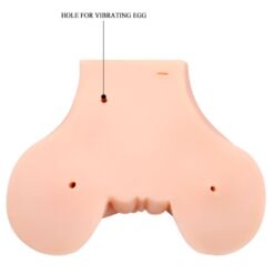 Comprar CRAZY BULL - VAGINA Y ANO CON MALLA REALISTA CON VIBRACIÓN al mejor precio - Envíos Discretos