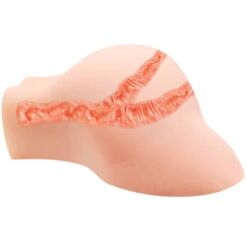 Comprar CRAZY BULL - VAGINA Y ANO CON MALLA REALISTA CON VIBRACIÓN al mejor precio - Envíos Discretos