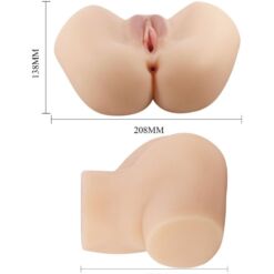 Comprar CRAZY BULL - VAGINA Y ANO REALÍSTICOS VIBRADOR HAILEY al mejor precio - Envíos Discretos