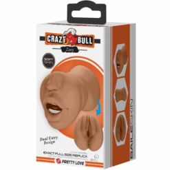 Comprar CRAZY BULL - ZOEY MASTURBADOR DOBLE BOCA & VAGINA NATURAL al mejor precio - Envíos Discretos