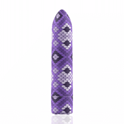 Comprar CUSTOM BULLETS - BALA RECARGABLE SNAKE LILA 10 INTENSIDADES al mejor precio - Envíos Discretos