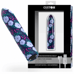 Comprar CUSTOM BULLETS - BALA RECARGABLE SPRING 10 INTENSIDADES al mejor precio - Envíos Discretos