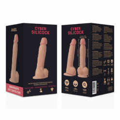 Comprar CYBER SILICOCK - ANSEL REALÍSTICO SILICONA LÍQUIDA 15.5 CM -O- 2.9 CM al mejor precio - Envíos Discretos