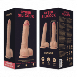 Comprar CYBER SILICOCK - CONNOR REALÍSTICO SILICONA LÍQUIDA 20.5 CM -O- 3.7 CM al mejor precio - Envíos Discretos