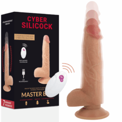 Comprar CYBER SILICOCK - REALÍSTICO CONTROL REMOTO MASTER BEN 23.88 CM -O- 4.3 CM al mejor precio - Envíos Discretos