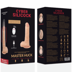 Comprar CYBER SILICOCK - REALÍSTICO CONTROL REMOTO MASTER HUCK 20.9 CM -O- 4 CM al mejor precio - Envíos Discretos