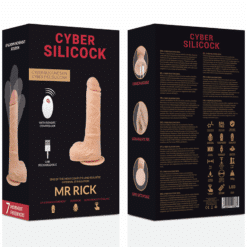 Comprar CYBER SILICOCK - REALÍSTICO CONTROL REMOTO MR RICK 20.9 CM -O- 4 CM al mejor precio - Envíos Discretos