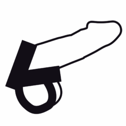 Comprar DARKNESS - ANILLO DE PIEL PARA PENE Y TESTÍCULOS al mejor precio - Envíos Discretos
