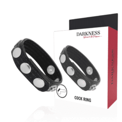 Comprar DARKNESS - LEATHER ANILLO ERECCIÓN al mejor precio - Envíos Discretos