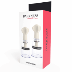 Comprar DARKNESS - ONDAS ESTIMULADORAS PEZONES TRANSPARENTE 3.1 CM DIMETRO al mejor precio - Envíos Discretos