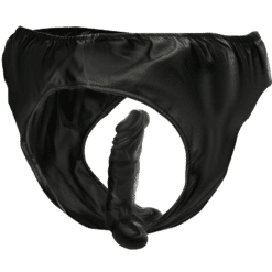 Comprar DARKNESS - PANTIES CON PLUG Y DILDO INTERCAMBIABLE al mejor precio - Envíos Discretos