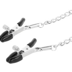 Comprar DARKNESS - PINZAS AJUSTABLES PARA PEZONES AJUSTABLES METAL al mejor precio - Envíos Discretos