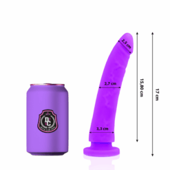 Comprar DELTA CLUB - DILDO REALISTA LILA SILICONA MEDICA 17 CM -O- 3 CM al mejor precio - Envíos Discretos