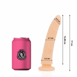 Comprar DELTA CLUB - DILDO REALISTA NATURAL SILICONA MEDICA 17 CM -O- 3 CM al mejor precio - Envíos Discretos