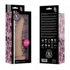 Comprar DELTA CLUB - DILDO REALISTA NATURAL SILICONA MEDICA 20 CM -O- 4 CM al mejor precio - Envíos Discretos