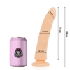 Comprar DELTA CLUB - DILDO REALISTA NATURAL SILICONA MEDICA 20 CM -O- 4 CM al mejor precio - Envíos Discretos