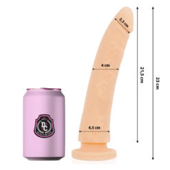 Comprar DELTA CLUB - DILDO REALISTA NATURAL SILICONA MEDICA 23 CM -O- 4.5 CM al mejor precio - Envíos Discretos