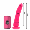 Comprar DELTA CLUB - DILDO REALISTA ROSA SILICONA MEDICA 20 CM -O- 4 CM al mejor precio - Envíos Discretos