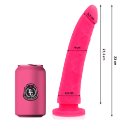 Comprar DELTA CLUB - DILDO REALISTA ROSA SILICONA MEDICA 23 CM -O- 4.5 CM al mejor precio - Envíos Discretos