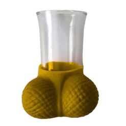 Comprar DIABLO PICANTE - VASO DE CHUPITOS DORADO al mejor precio - Envíos Discretos