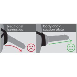 Comprar DILLIO - ARNÉS BODY DOCK VIOLETA al mejor precio - Envíos Discretos