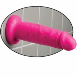 Comprar DILLIO - DILDO CON VENTOSA CHUB 15.2 CM ROSA al mejor precio - Envíos Discretos