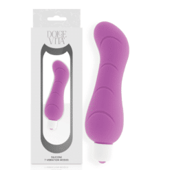 Comprar DOLCE VITA - G-SPOT VIBRADOR SILICONA LILA al mejor precio - Envíos Discretos