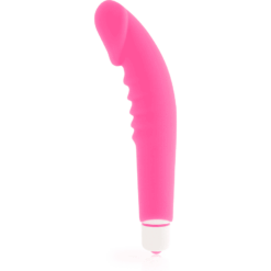 Comprar DOLCE VITA - REALISTIC PLEASURE VIBRADOR SILICONA ROSA al mejor precio - Envíos Discretos