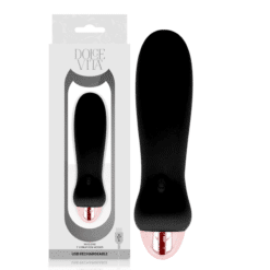Comprar DOLCE VITA - VIBRADOR RECARGABLE FIVE NEGRO 7 VELOCIDADES al mejor precio - Envíos Discretos