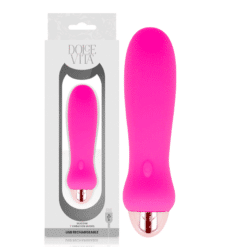 Comprar DOLCE VITA - VIBRADOR RECARGABLE FIVE ROSA 7 VELOCIDADES al mejor precio - Envíos Discretos