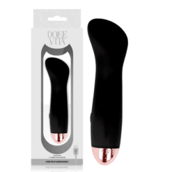 Comprar DOLCE VITA - VIBRADOR RECARGABLE ONE NEGRO 7 VELOCIDADES al mejor precio - Envíos Discretos