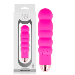 Comprar DOLCE VITA - VIBRADOR RECARGABLE SIX ROSA 7 VELOCIDADES al mejor precio - Envíos Discretos