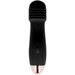 Comprar DOLCE VITA - VIBRADOR RECARGABLE TRES NEGRO 7 VELOCIDADES al mejor precio - Envíos Discretos