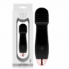 Comprar DOLCE VITA - VIBRADOR RECARGABLE TRES NEGRO 7 VELOCIDADES al mejor precio - Envíos Discretos