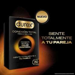 Comprar DUREX - CONEXIÓN TOTAL ULTRA FINO PLUS SIN LÁTEX 20 UNIDADES al mejor precio - Envíos Discretos