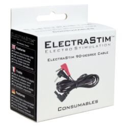 Comprar ELECTRASTIM - CABLES DE ESTIMULACIÓN 90 GRADOS al mejor precio - Envíos Discretos