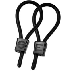 Comprar ELECTRASTIM - PRESTIGE ELECTRA LOOPS ANILLOS DE PENE AJUSTABLES NEGRO al mejor precio - Envíos Discretos