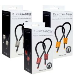 Comprar ELECTRASTIM - PRESTIGE ELECTRA LOOPS ANILLOS DE PENE AJUSTABLES ROJO al mejor precio - Envíos Discretos