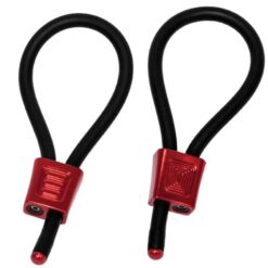 Comprar ELECTRASTIM - PRESTIGE ELECTRA LOOPS ANILLOS DE PENE AJUSTABLES ROJO al mejor precio - Envíos Discretos