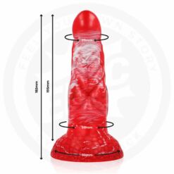 Comprar EPIC - AGNIS DILDO FUEGO CARMESÍ al mejor precio - Envíos Discretos